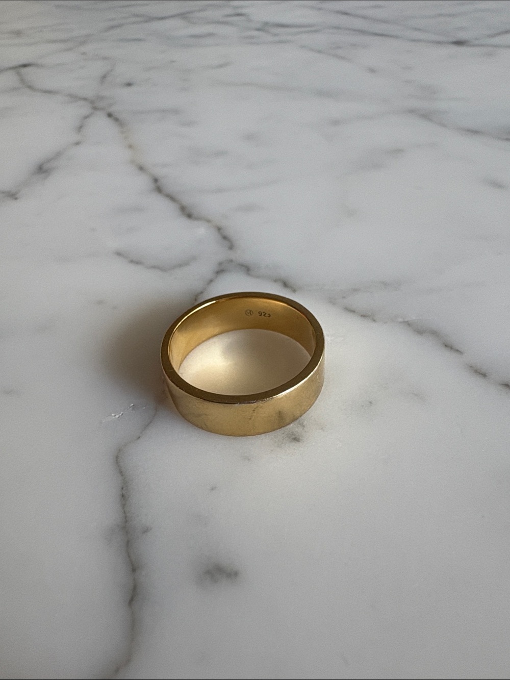 Mejuri 18k Gold Vermeil Stacker Ring
